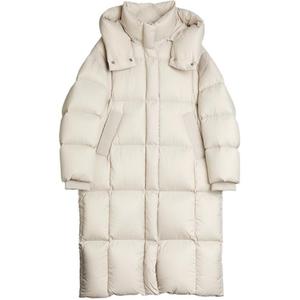 ELLE Пуховик Women's Light Gray Moderate Puffer