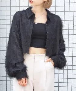 первоклассная/лохматая короткая рубашка