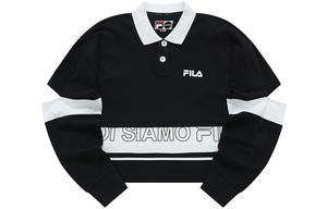 FILA FUSION Женская поло Pitch Black
