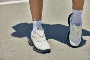 Мужские невидимые обувные стельки CALTO для увеличения роста - белые/полупрозрачная белая подошва, массивная подошва, спортивные кроссовки на шнуровке - на 2,6 дюйма выше - S5285 - Размер 9 D(M) US No Brand, бежевый