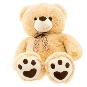 EuroBaby, плюшевый мишка, кремовый, 75 см