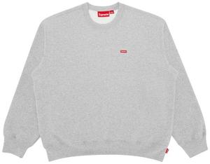 Свитшот Supreme Small Box Crewneck, серый