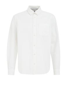 Рубашка на пуговицах классического кроя WE Fashion, белый