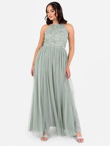 Платье с отложным воротником Maya Deluxe, цвет Green Lily