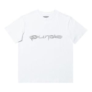 Футболка PURPLE BRAND HWT Jersey Short-Sleeve Tee, White