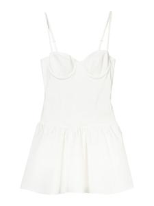 Коктейльное платье Bershka, White