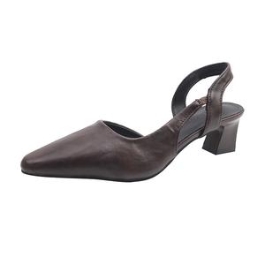 WUJI Женские повседневные туфли 5 см, цвет Dark Brown