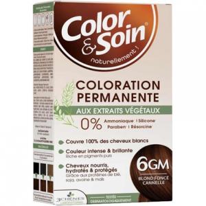 Les 3 Chenes Color & Soin Стойкая краска для волос Cinnamon Dark Blond 6 г Les 3 ChÊNes
