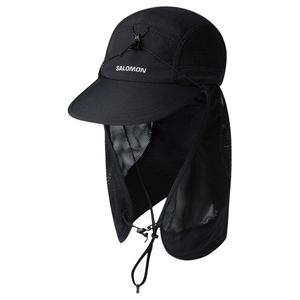 SALOMON Нейлоновая бейсболка унисекс черная, Black