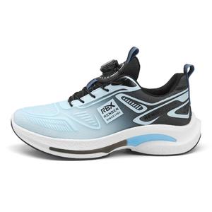 RENBEN Амортизирующие дышащие низкие повседневные кроссовки Rebound, мужские, черно-синие