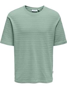 Футболка ONLY & SONS, зеленый