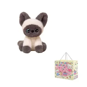 Котячий стол с куклой-компаньоном плюшевая кукла высота 24см MENGMENGBUNNY