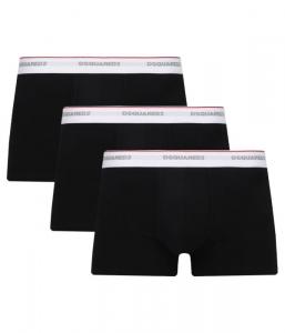 Трусы 3 шт. Dsquared2, черный