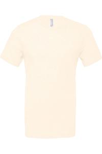 Футболка Bella + Canvas Heather Cvc с коротким рукавом, natural