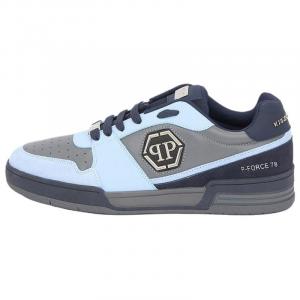 Philipp Plein Низкие скейтбордистские кроссовки унисекс, темно-синий