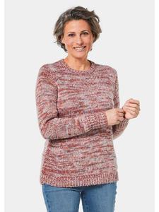 Свитер Разноцветный свитер цвета красного дерева GOLDNER