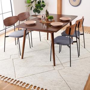 Ковер SAFAVIEH, 244 x 305 см, - Casablanca Collection - большой - бежевый, ручной работы из шерсти, идеально для гостиной, спальни, столовой (CSB466B)