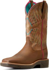 Женские вестерн-сапоги ARIAT Ridgeback, Distressed Tan/Bridle Tan