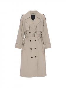 DreiMaster Женское пальто оливкового цвета