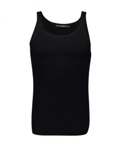 Черная рваная майка, современная история Dolce & Gabbana, черный