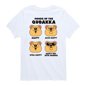 Футболка с рисунком Quokka для мальчиков 8–20 лет Licensed Character, белый