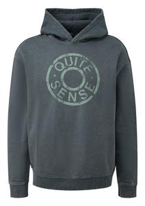 Толстовка QS, синий/бирюзовый