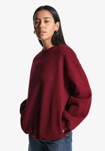Толстовка Bershka Sweatshirt, Dark Red