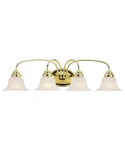 Светильник Edgemont с четырьмя плафонами Livex, Polished B