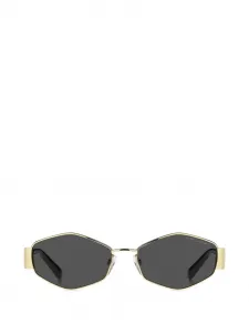 Солнцезащитные очки в геометричной оправе Marc Jacobs, золотой