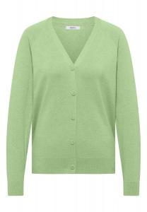 CECIL Кардиган из трикотажа в светло-зеленом цвете