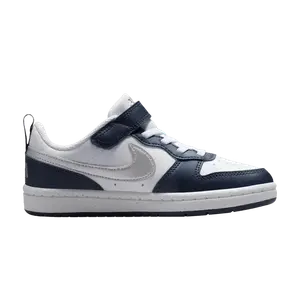 Кроссовки Nike Court Borough Low Recraft PS 'White Metallic Silver'