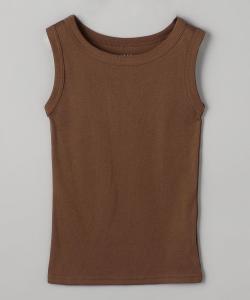 Базовая французская майка Coen, цвет Md. Brown