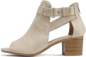 CITYCLASSIFIED Invest ~ Женские ботильоны с вырезами по бокам на среднем толстом каблуке, черные