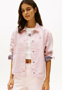 Джинсовая куртка Tommy Jeans, светло-розовый