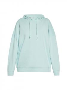 Женская толстовка с капюшоном цвета мяты usha BLUE LABEL