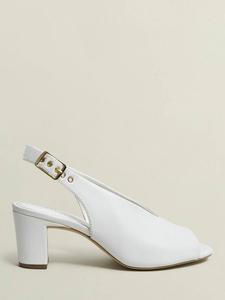 Кожаные сандалии Kalia на ремешке Hobbs, Ivory