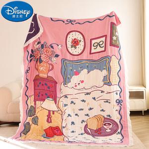 Disney Пуховое одеяло 150х200 см, 10 слоев, расчесанный хлопок, цвет Fen Shui Jiao Gou