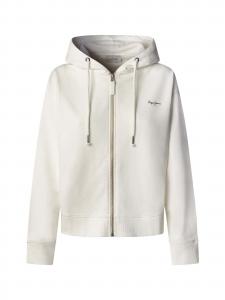 Pepe Jeans Худи с молнией 'MARSU' в белом цвете
