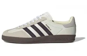 Adidas originals GAZELLE Series Обувь для скейтбординга унисекс, Beige/Black