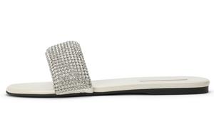 CHARLES&KEITH Слайдеры с композитной подошвой 1,5 см женские Chalk White, цвет Chalk White