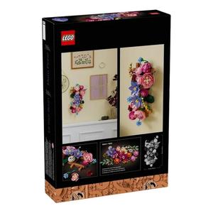 Цветочная стена Lego