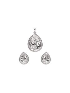 Faina Кулон Women Jewelry Set in Silver
