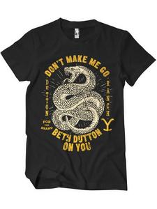 Футболка черного цвета yellowstone