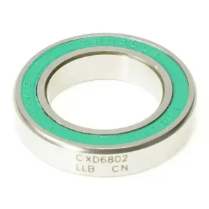 Подшипники Enduro BB CXD 6802 LLB-bx XD-15 Ceramic Hybrid ABEC-5 Radial, серебряный