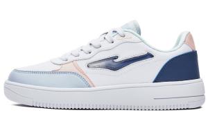 Скейтбордические кеды женские низкие Positive белый/прозрачно-голубой Erke