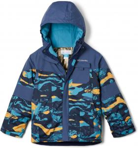 Куртка Columbia Youth Boys Mighty Mogul II, Shasta Geoglacial/Dark Mountain