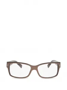 Очки в прямоугольной оправе Jacquemus, коричневый