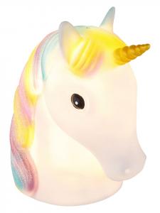 Globo lighting Декоративная светодиодная лампа «Единорог» белого цвета - (Ш)18,5 x (В)21,5 x (Г)11,5 см