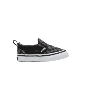 Кроссовки Vans Classic Slip-On V Toddler 'Black Pewter Grey', черный