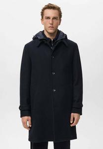 Пальто Mango Short coat, Royal Blue